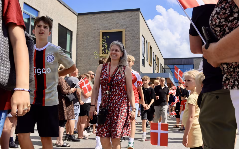 Ferie og udklapning på Frello Skolen