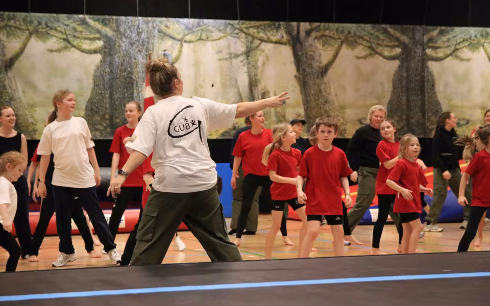 Forårsstemning i Outrup med GUB Gymnastik