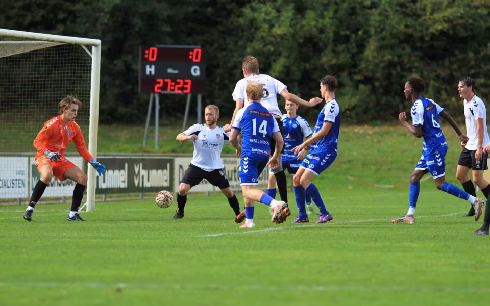Målfest efter pausen i Varde