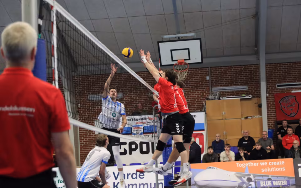 Nordenskov triumferer i tæt volleyballkamp
