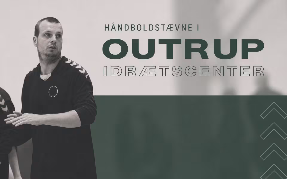 Håndboldstævne i Outrup Idrætscenter
