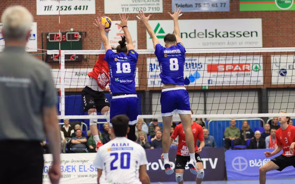 Europæisk volleyball vender tilbage