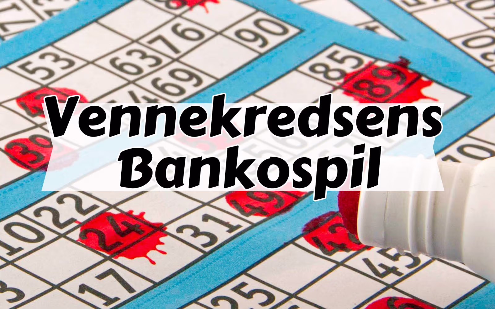 Bankoaften på Ansager Plejehjem