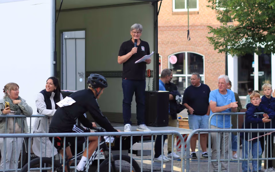 Sponsorløb skabte fest på torvet
