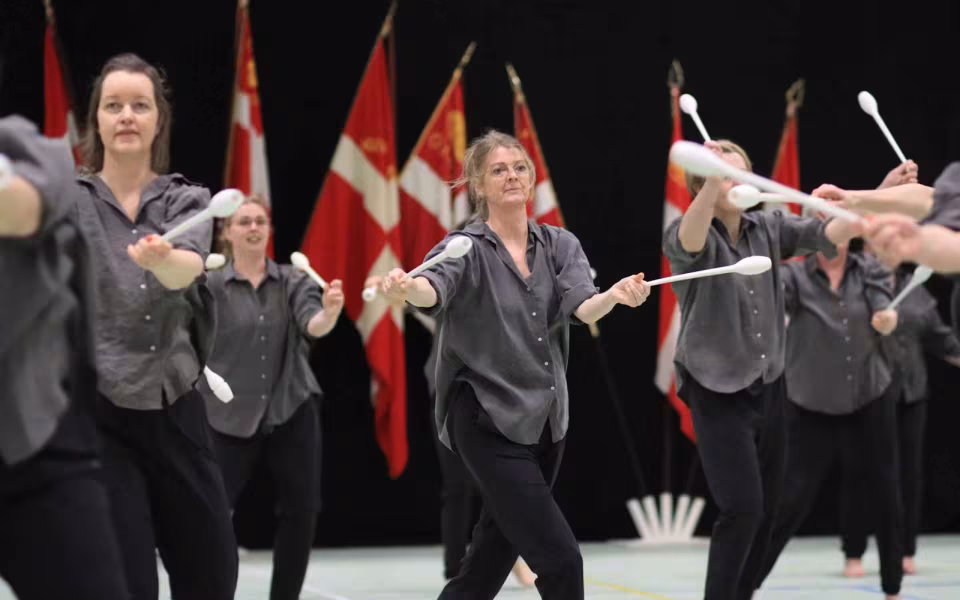 Stående applaus til seniorholdene