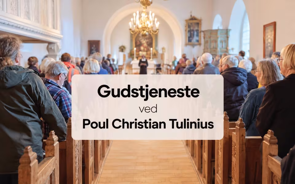 Gudstjeneste ved Poul Christian Tulinius