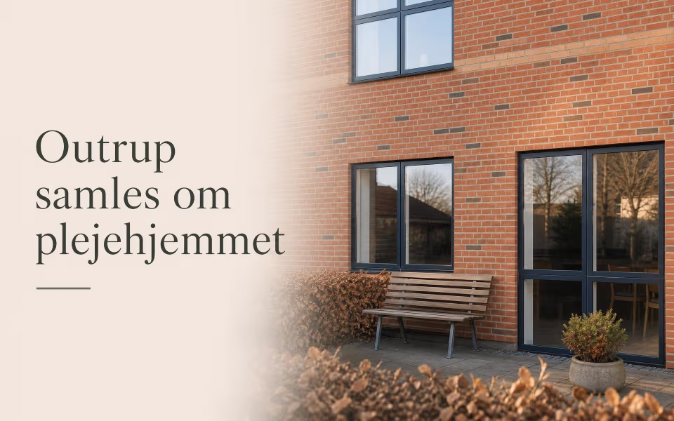 Outrup samles om plejehjemmet