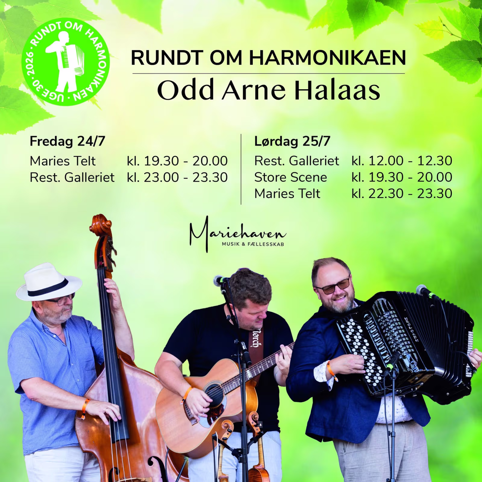 Harmonikafest med Norsk charme