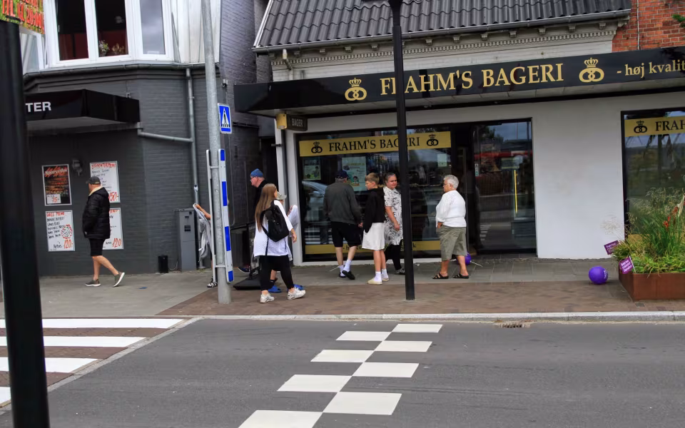 Stemnings billeder fra første Sommer torsdag i juli måned i Nr. Nebel