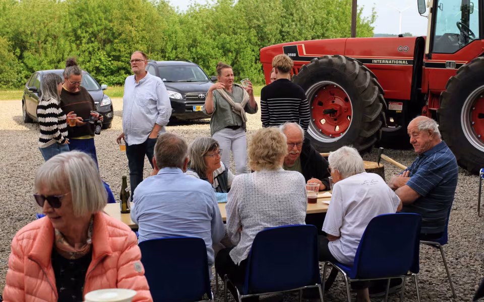 Sidste hilsen i stalden
