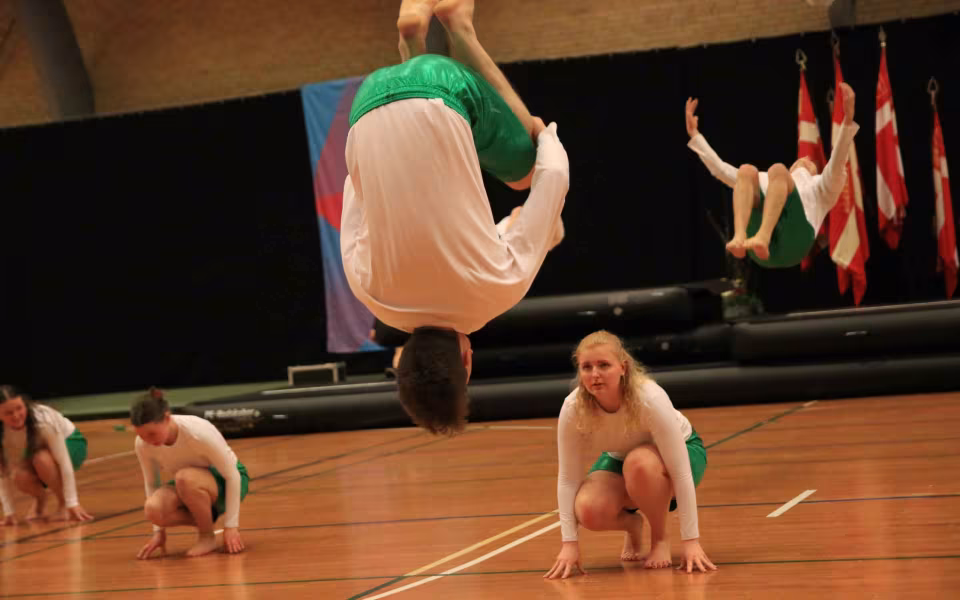 DGI opvisningsweekend  i gang