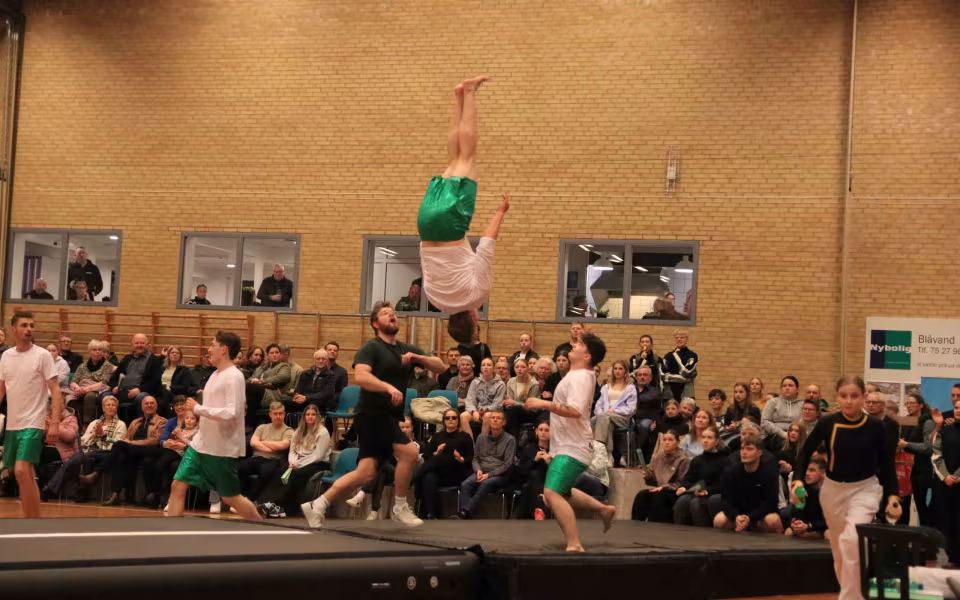 DGI opvisningsweekend  i gang