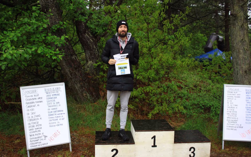 Løbefest trods regn i Ho