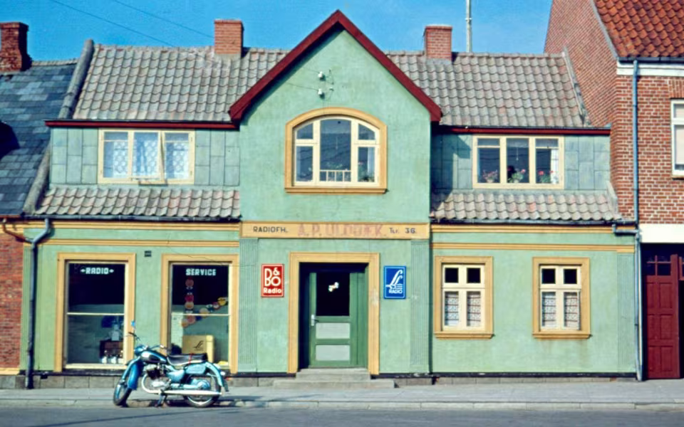 Dengang da Ansager fik fælles antenne