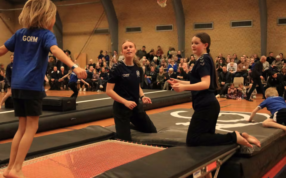 Stor succes ved DGI's opvisning