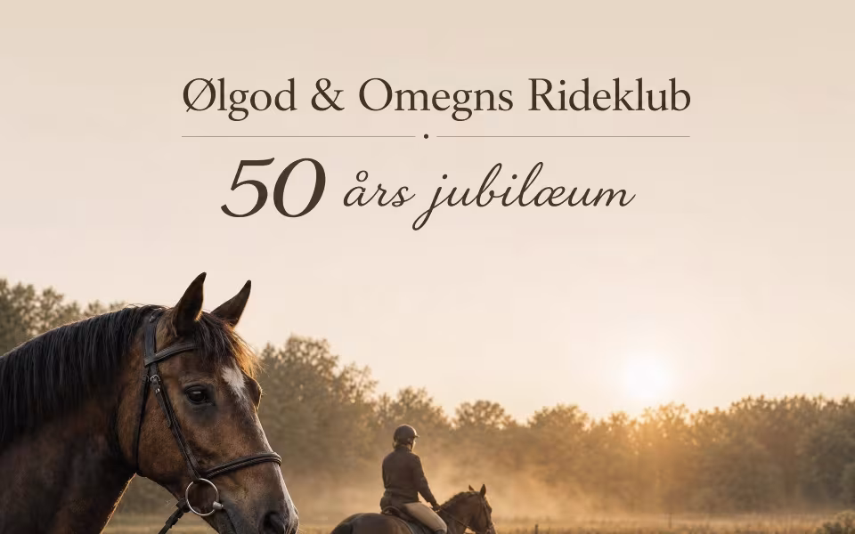 Ølgod & Omegns Rideklub 50 års jubilæum