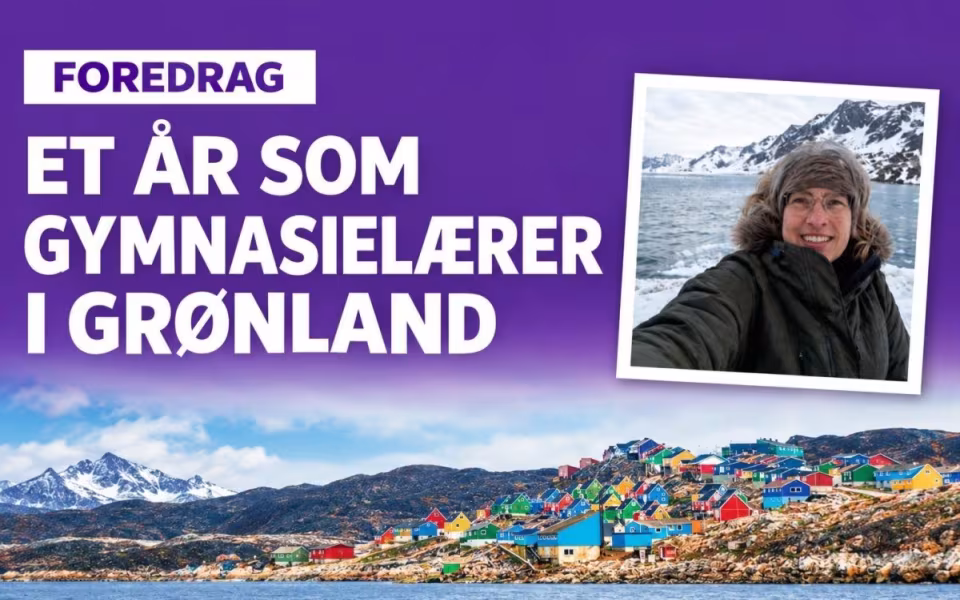 Bodil Junker fortæller om et år som lærer i Grønland
