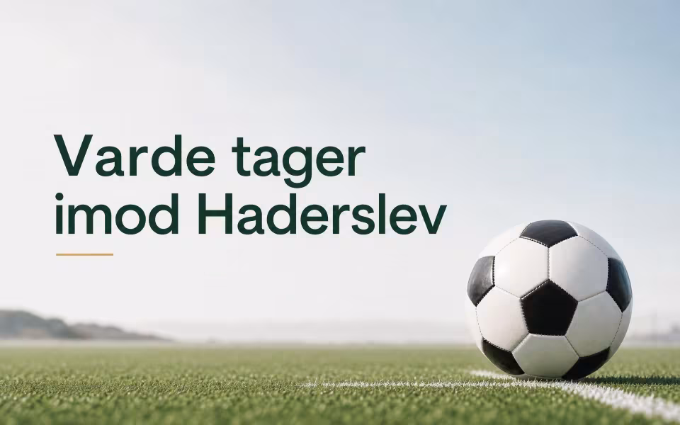 Varde tager imod Haderslev