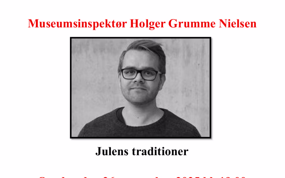 Museumsinspektør Holger Grumme Nielsen - Julens traditioner
