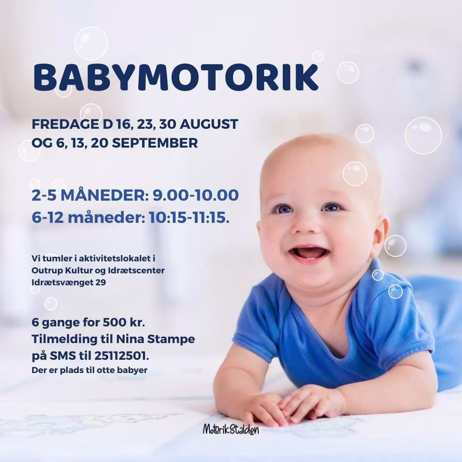 Babymotorik fredage i Outrup