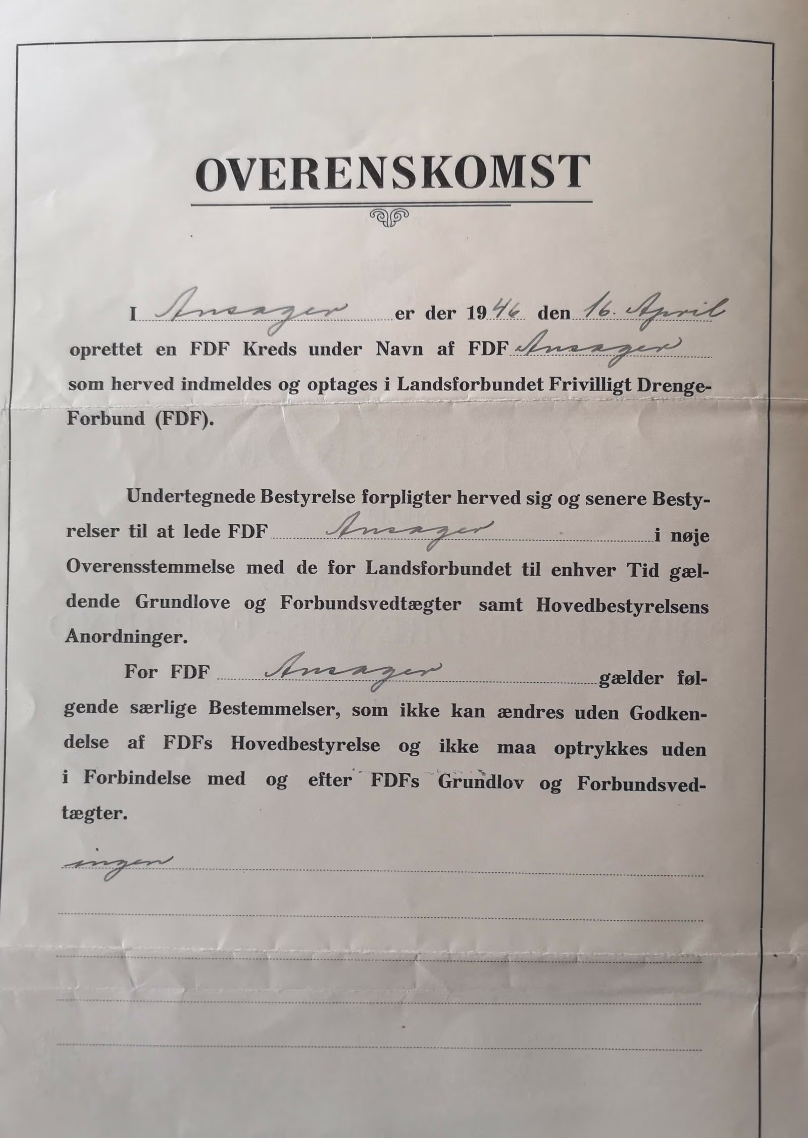 I 2021 fejrer FDF-Ansager 75 års jubilæum