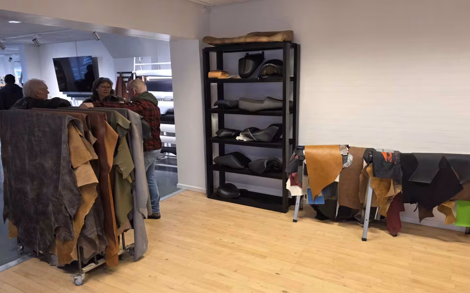 Stor interesse ved åbent hus hos AP Polstring