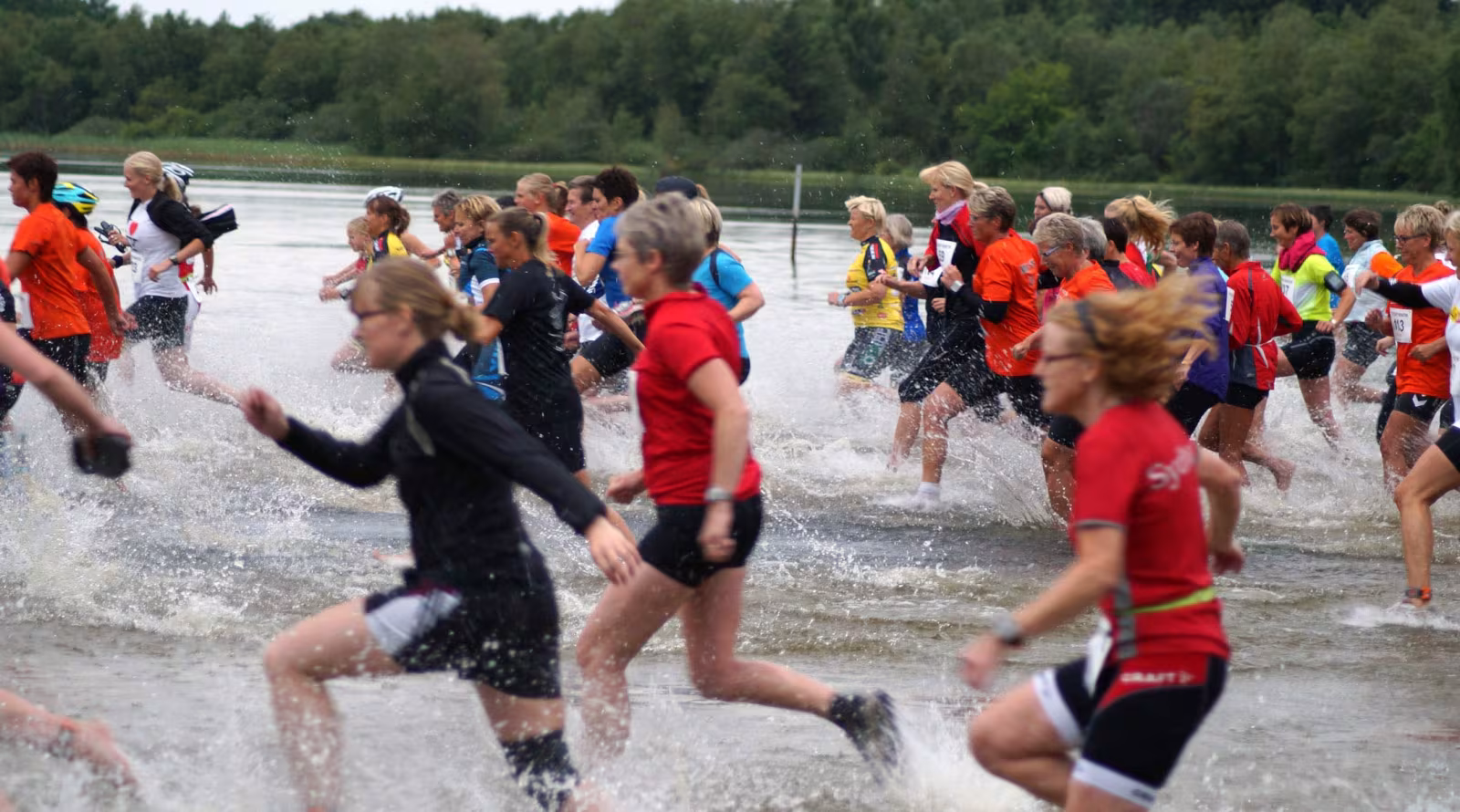 Minitri starter med løb i Kvie Sø onsdag den 10. august kl. 19.00