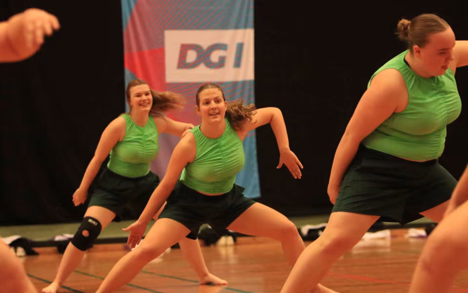 Stor succes ved DGI's opvisning