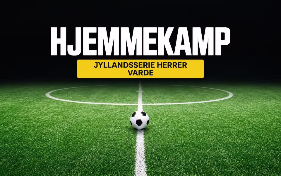 Jyllandsserie Herrer Varde klar til hjemmekamp