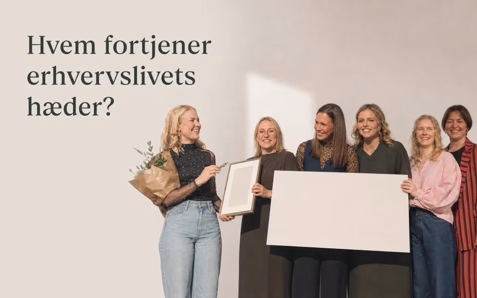 Hvem fortjener erhvervslivets hæder?