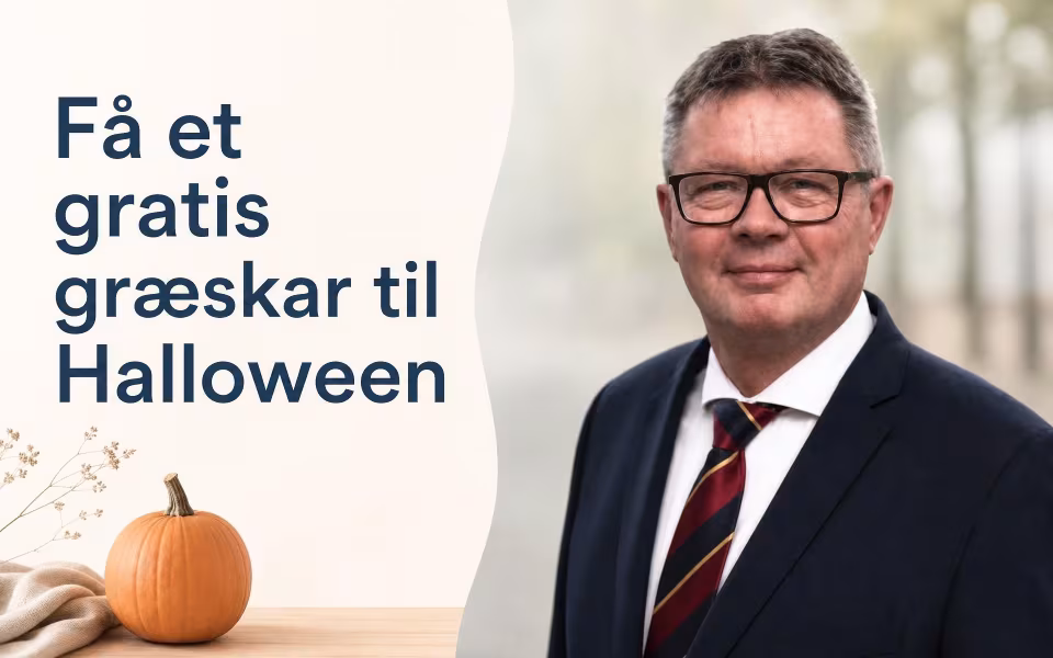 “Få et gratis græskar til Halloween