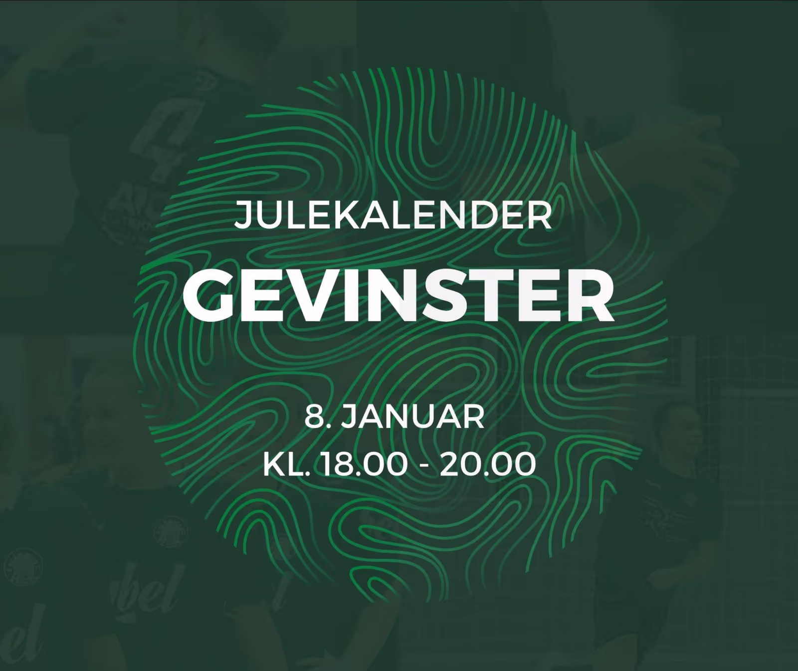 Afhent julekalendergevinster 8. januar