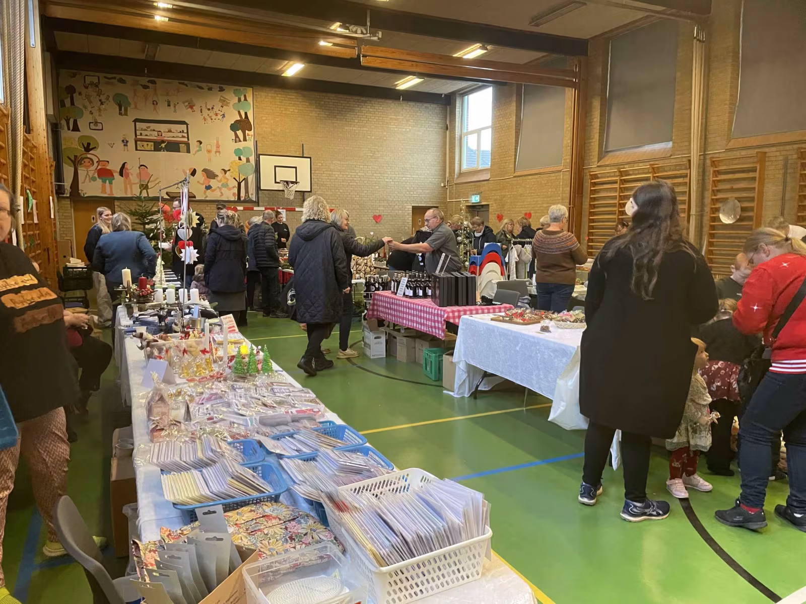 Julemarkedet i Lunde er åbnet
