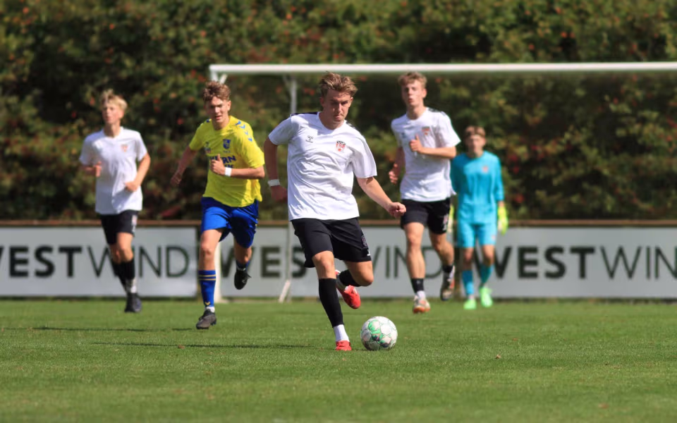 U-19 drenge fordobler point med remis
