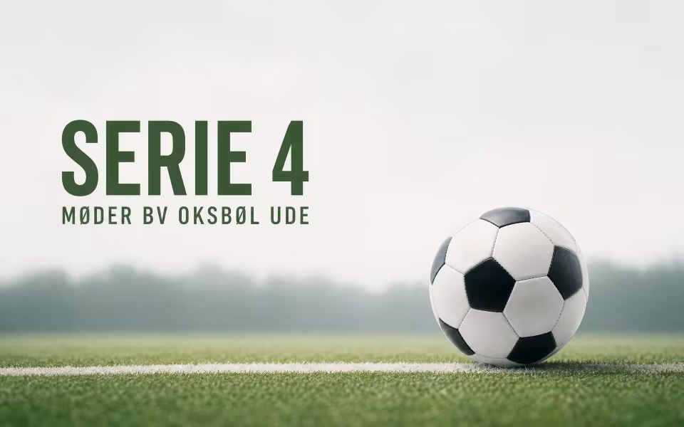 Serie 4 møder BV Oksbøl ude