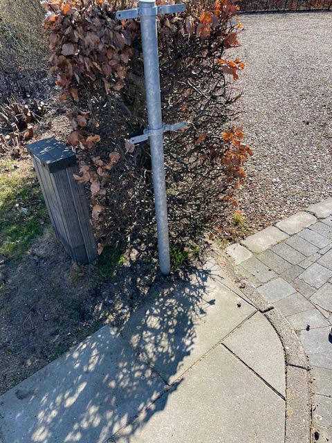 Skilte forsvundet i Ansager