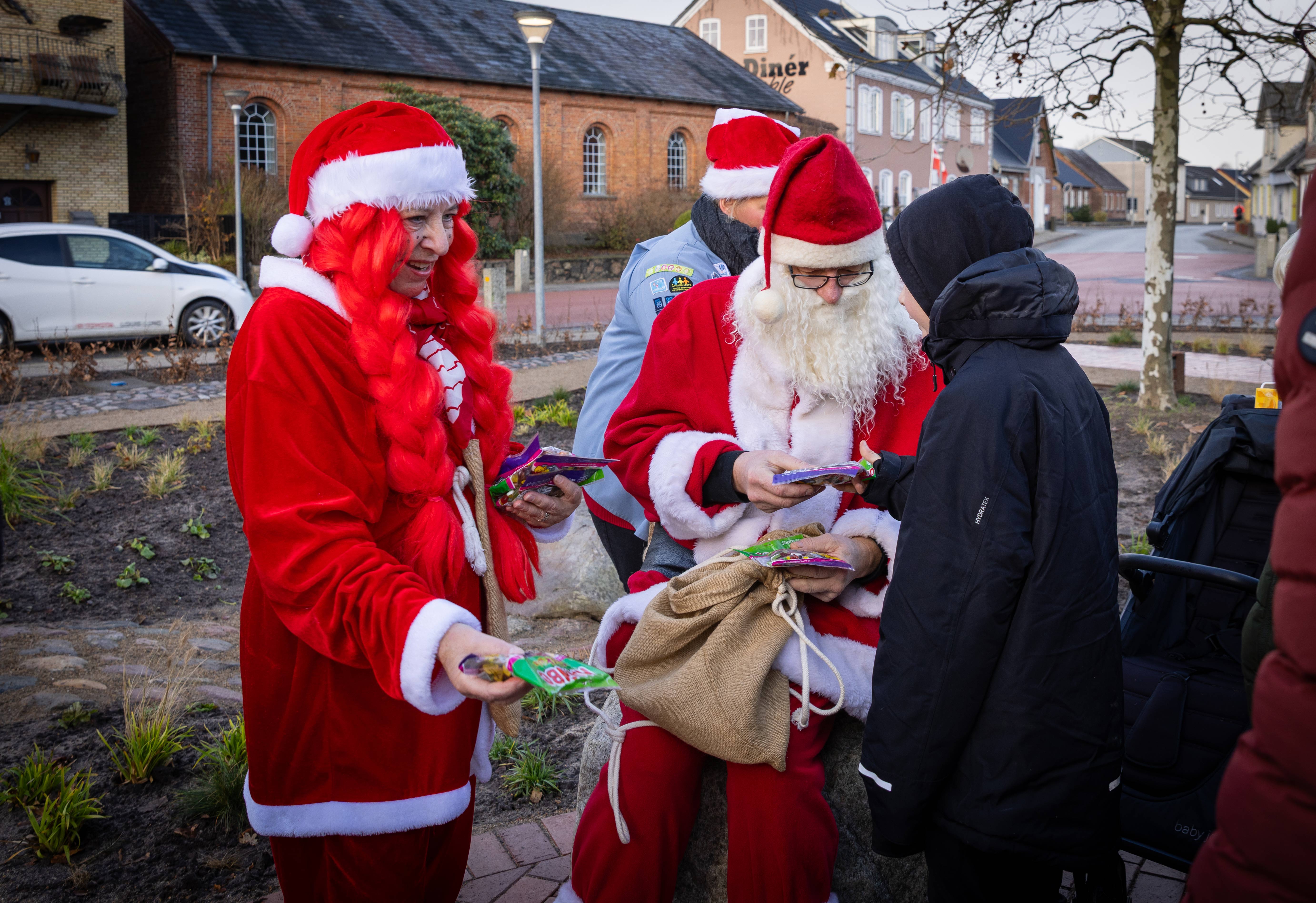 På jagt efter Julemanden i Ansager