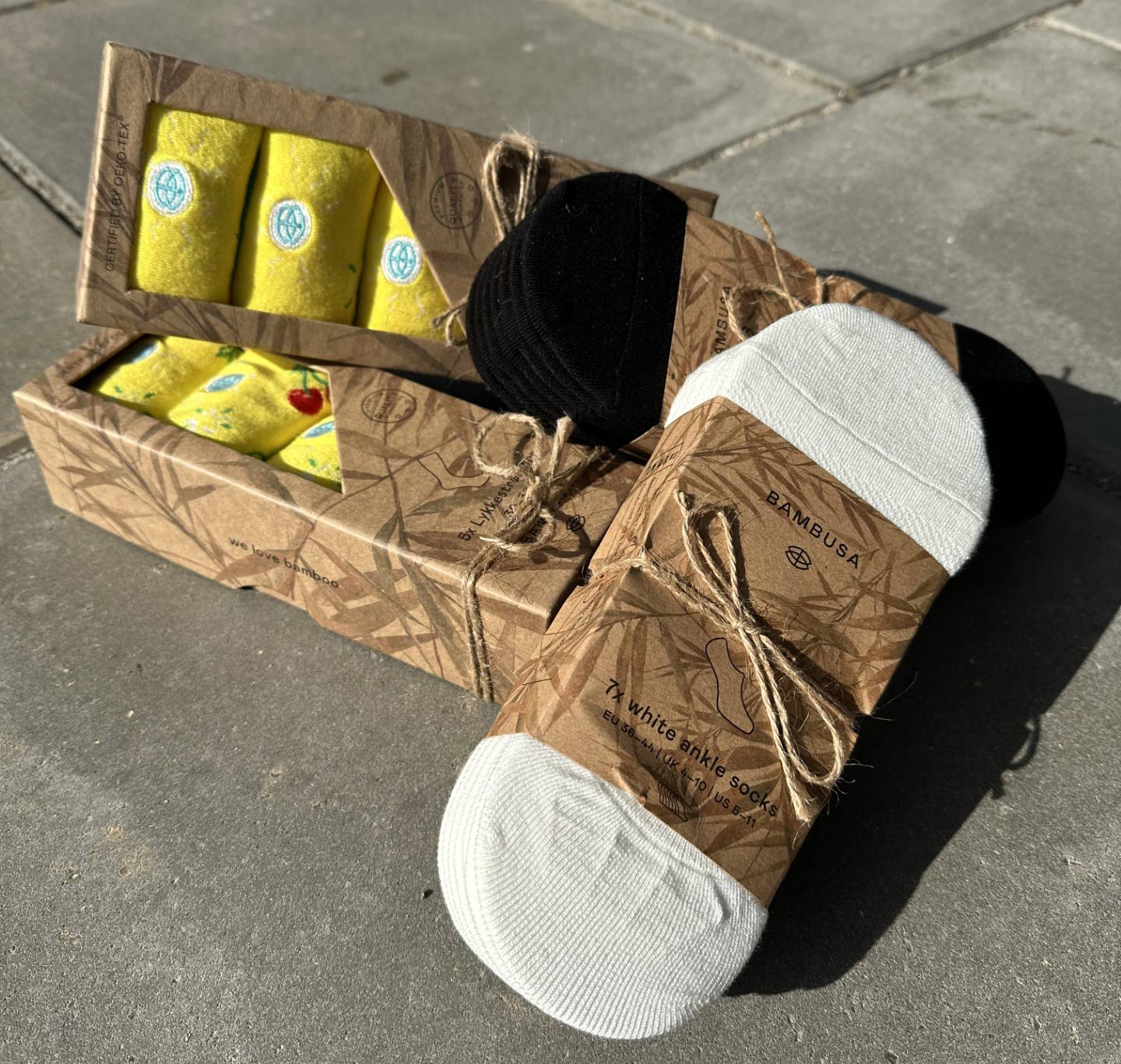Bambusa strømper til spotpris
