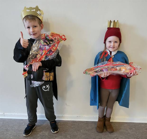 Fastelavnsfest på Ansager Skole