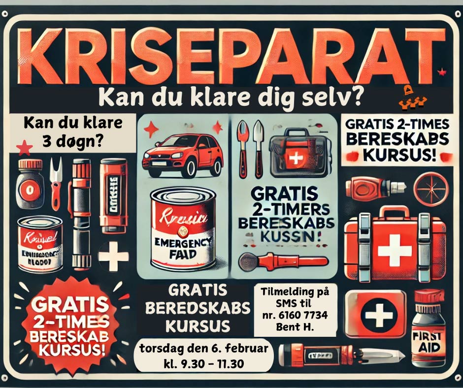 Kan du klare dig selv i 3 døgn?