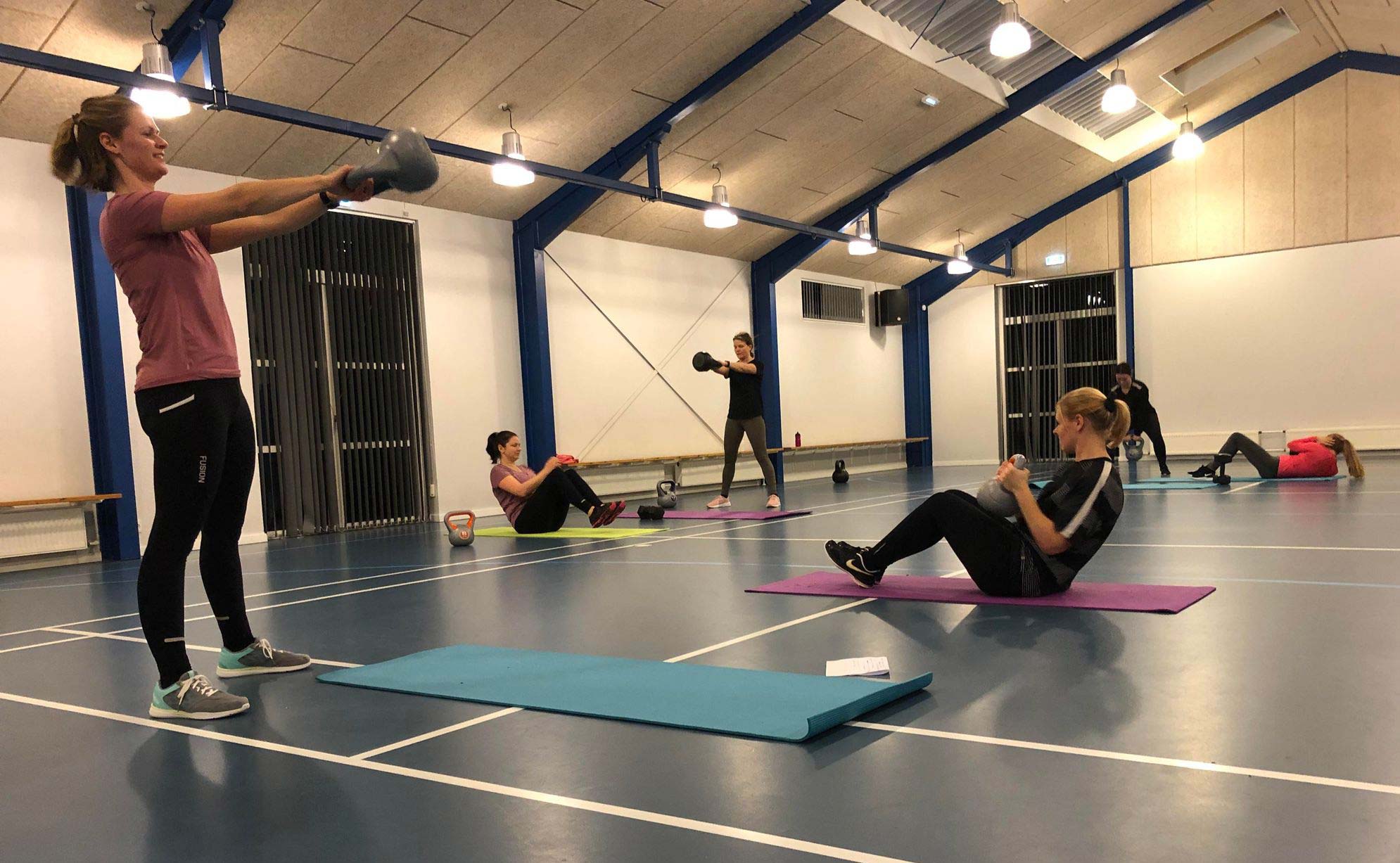 Et nyt hold starter op i Skovlund-Ansager hallens multisal mandag den 10. januar kl.18.30-19.30