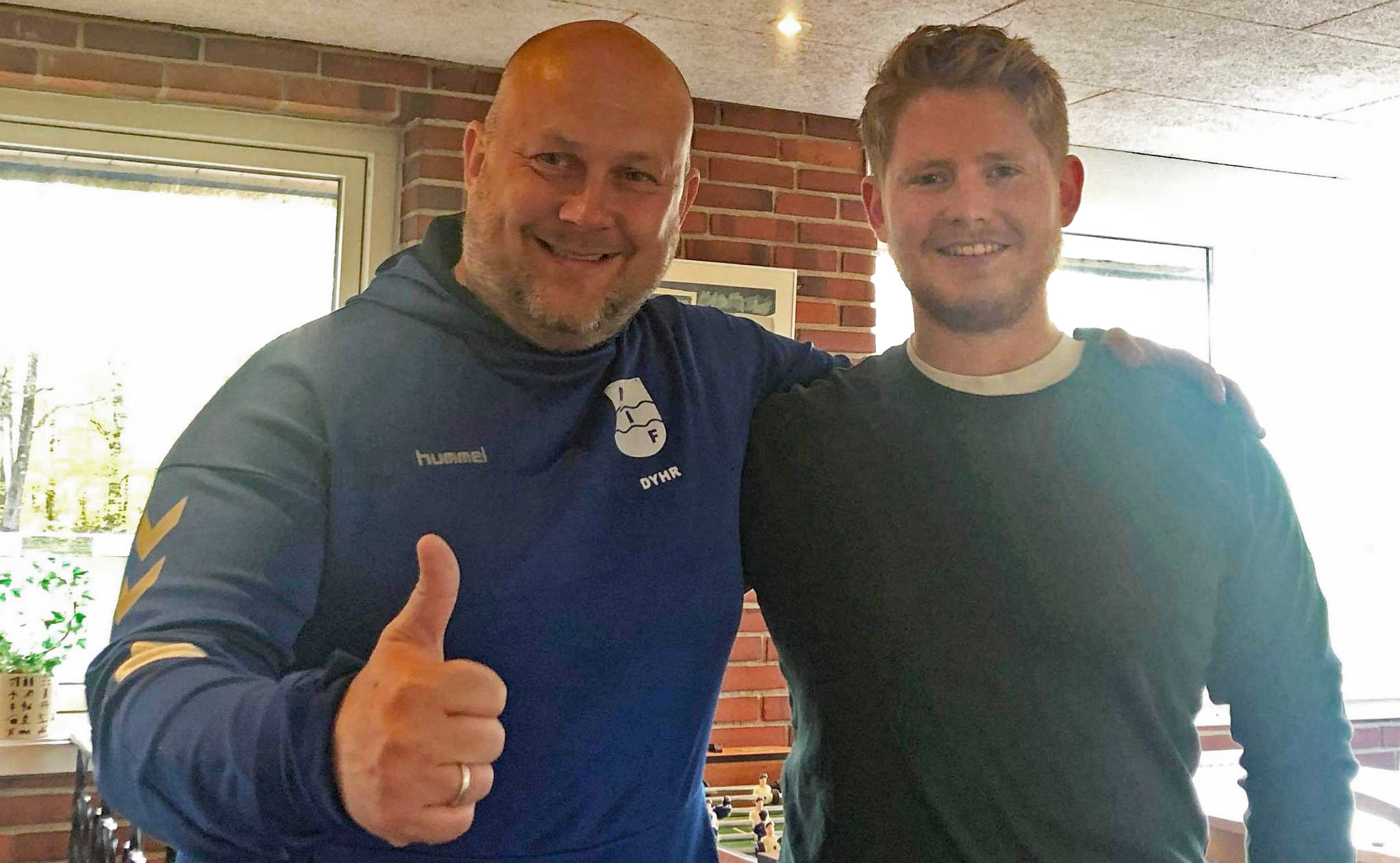 Lars Guldager Dyhr og Frederik Hilmer