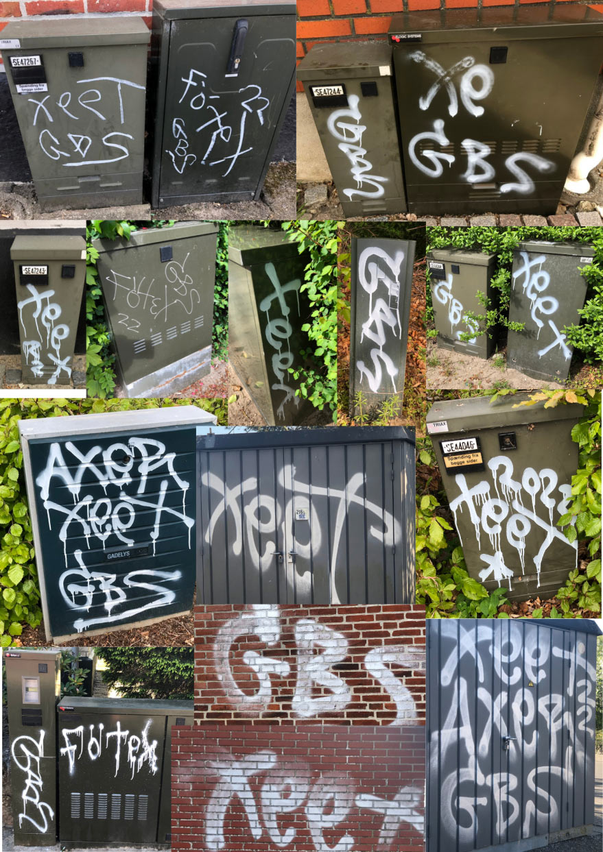 Graffiti-hærværket i Ansager