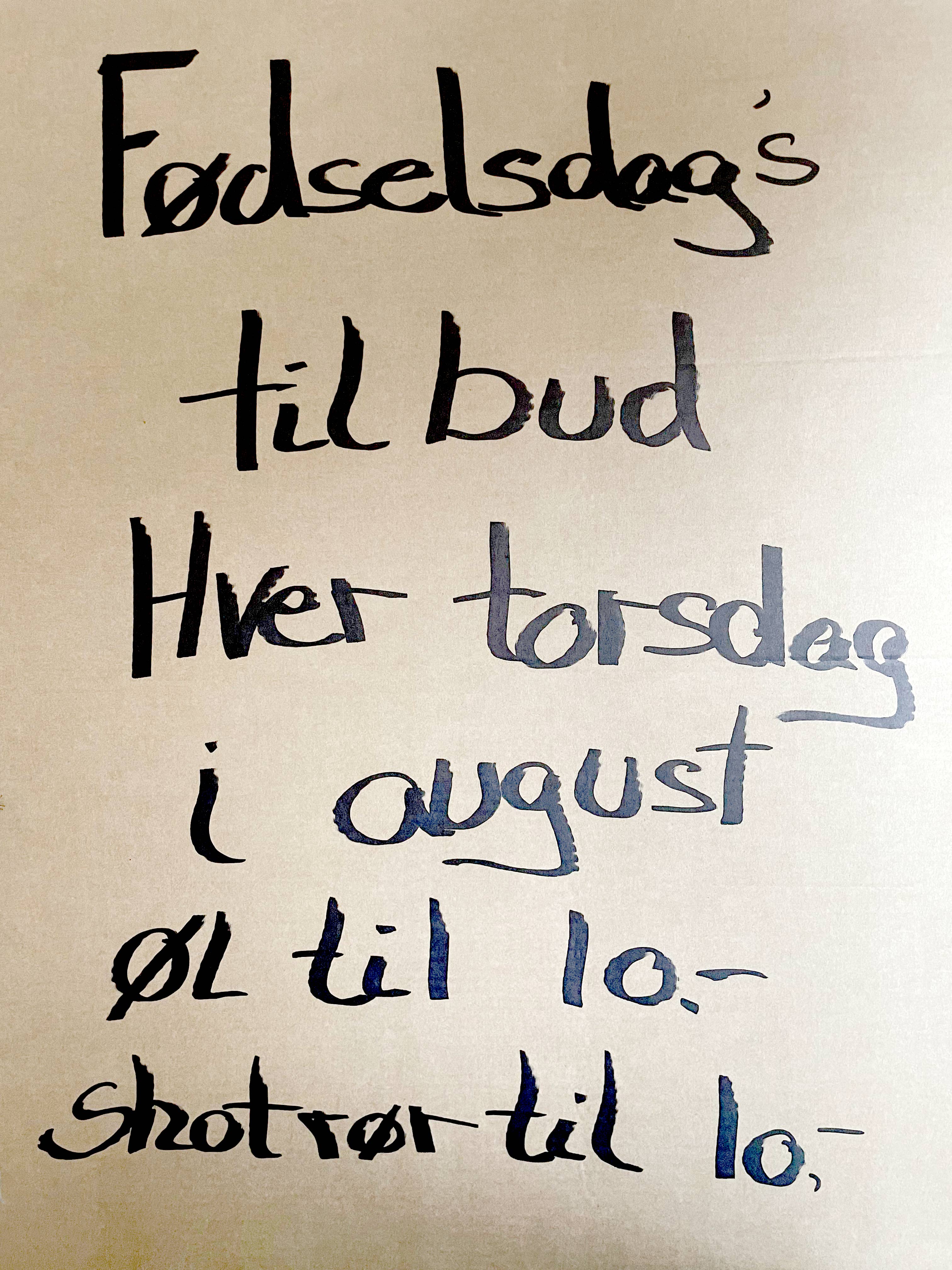 Fødselsdagstilbud