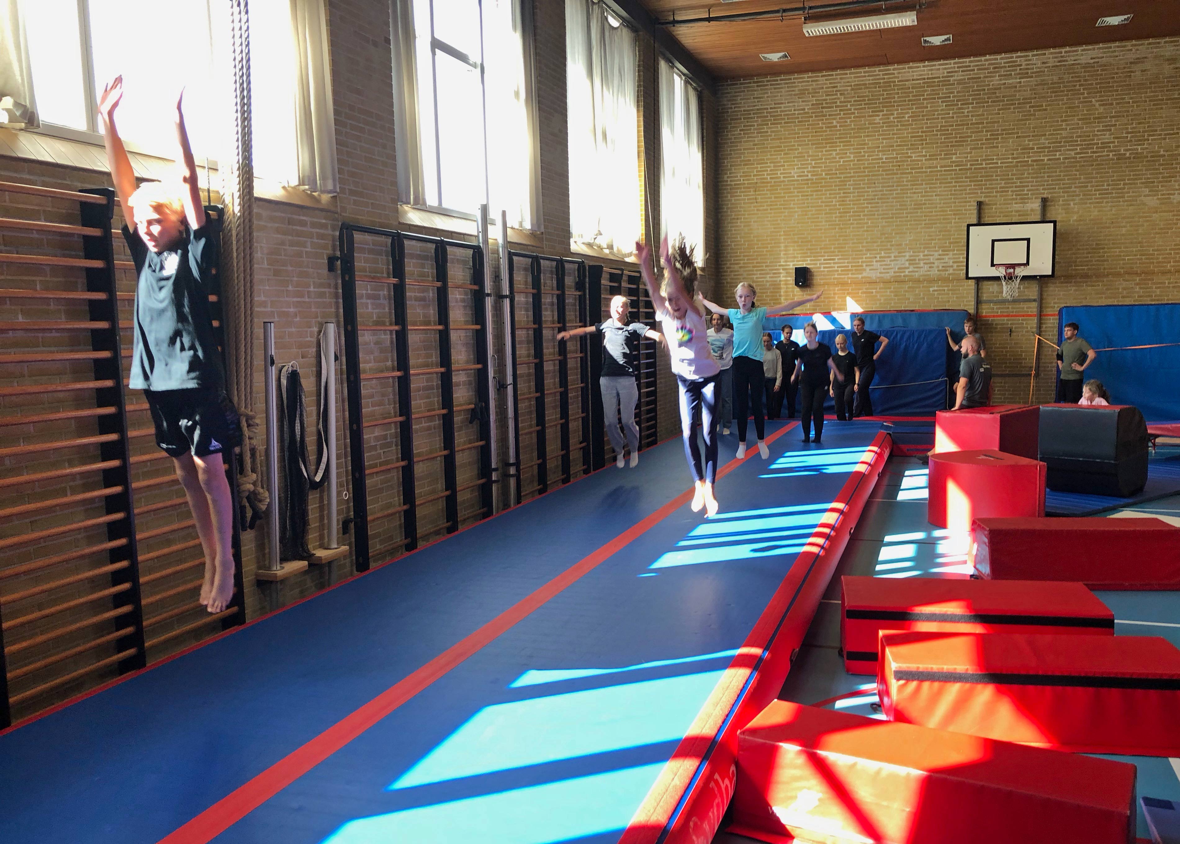 Ledere og trænere til den kommende gymnastiksæson var søndag på kursus på Ansager Skole