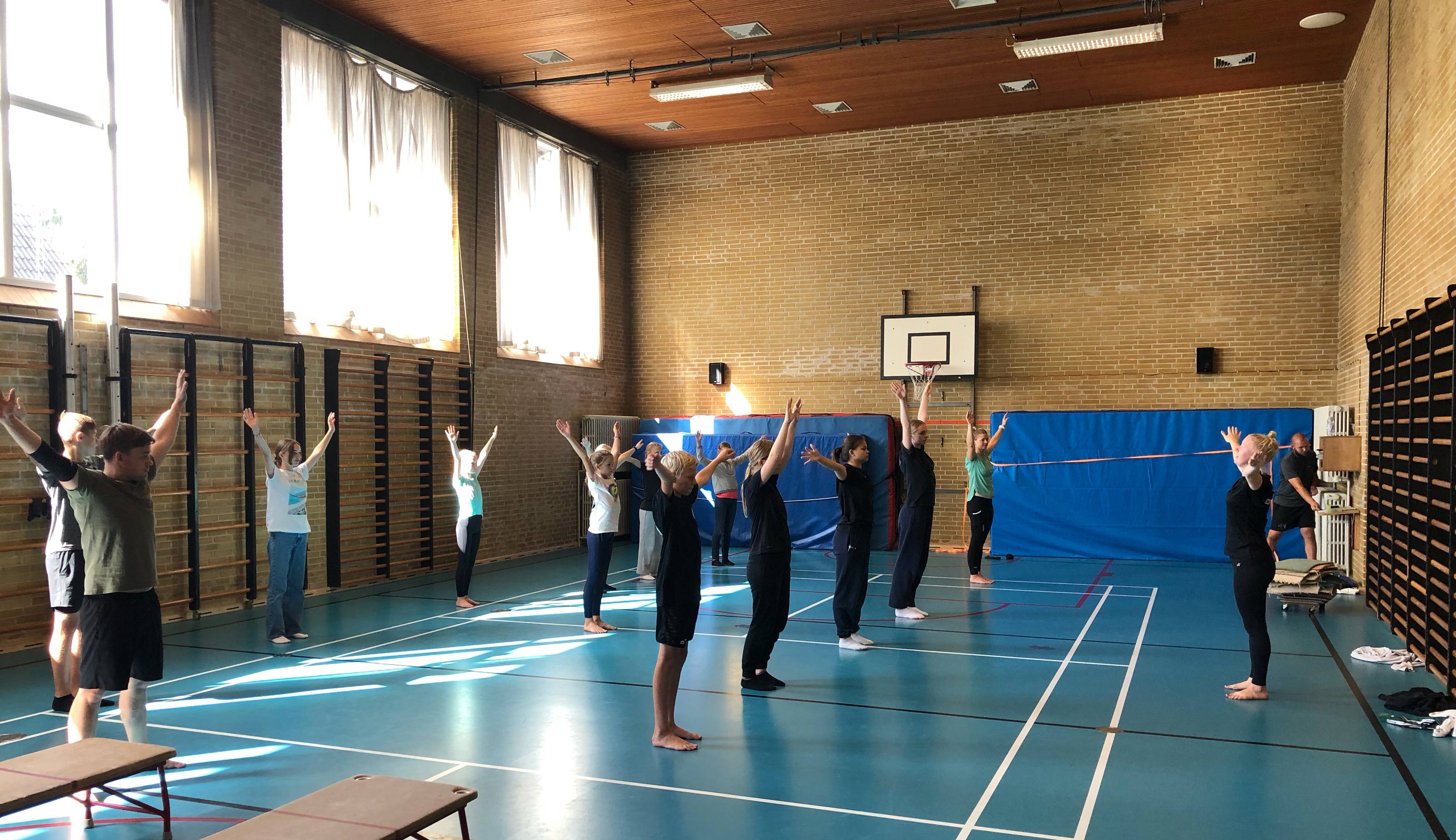 Ledere og trænere til den kommende gymnastiksæson var søndag på kursus på Ansager Skole