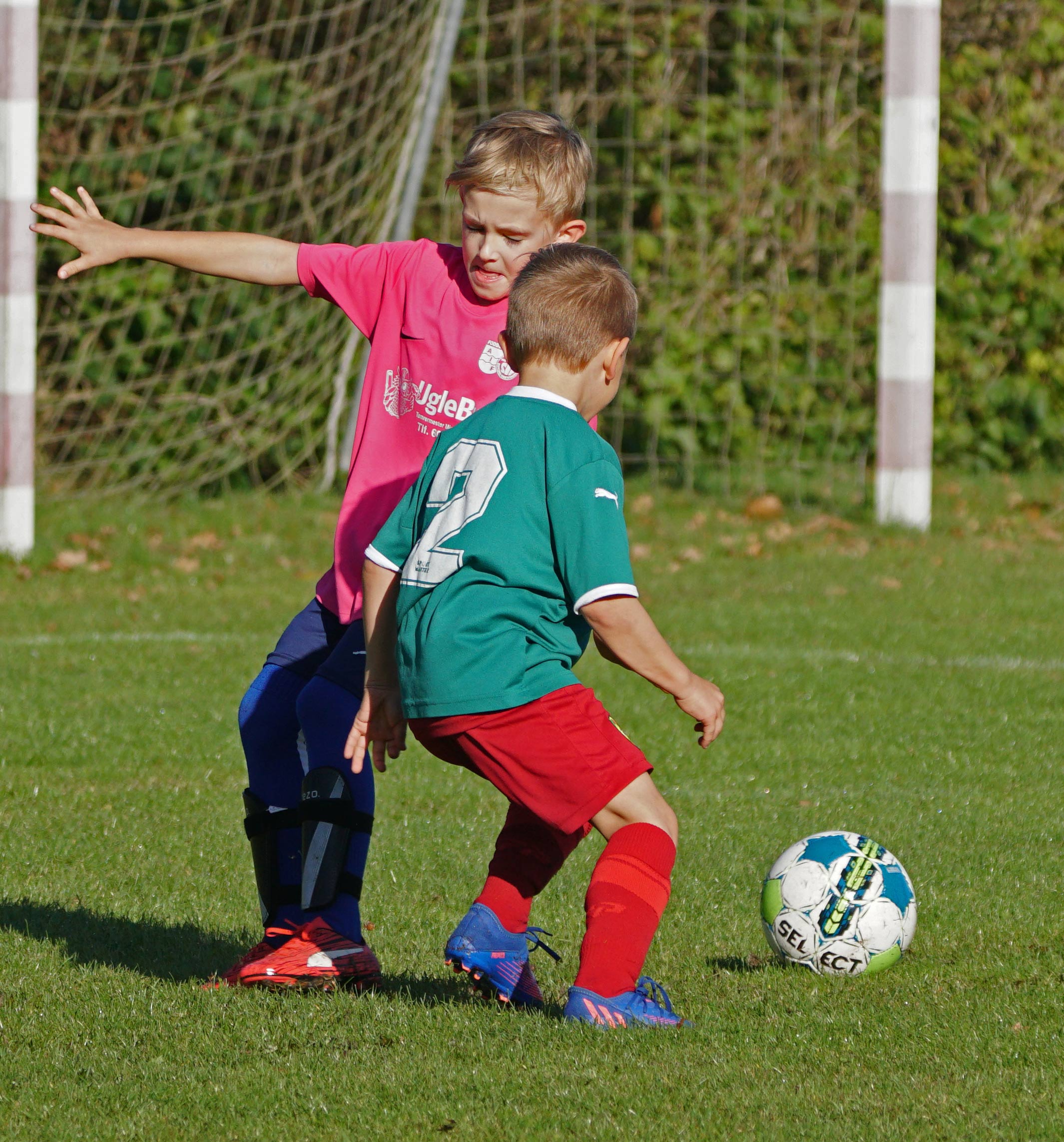 Skovlund/Ansager U9 drenge mødte Krogager B på Skovlund Stadion søndag den 25. september 2022