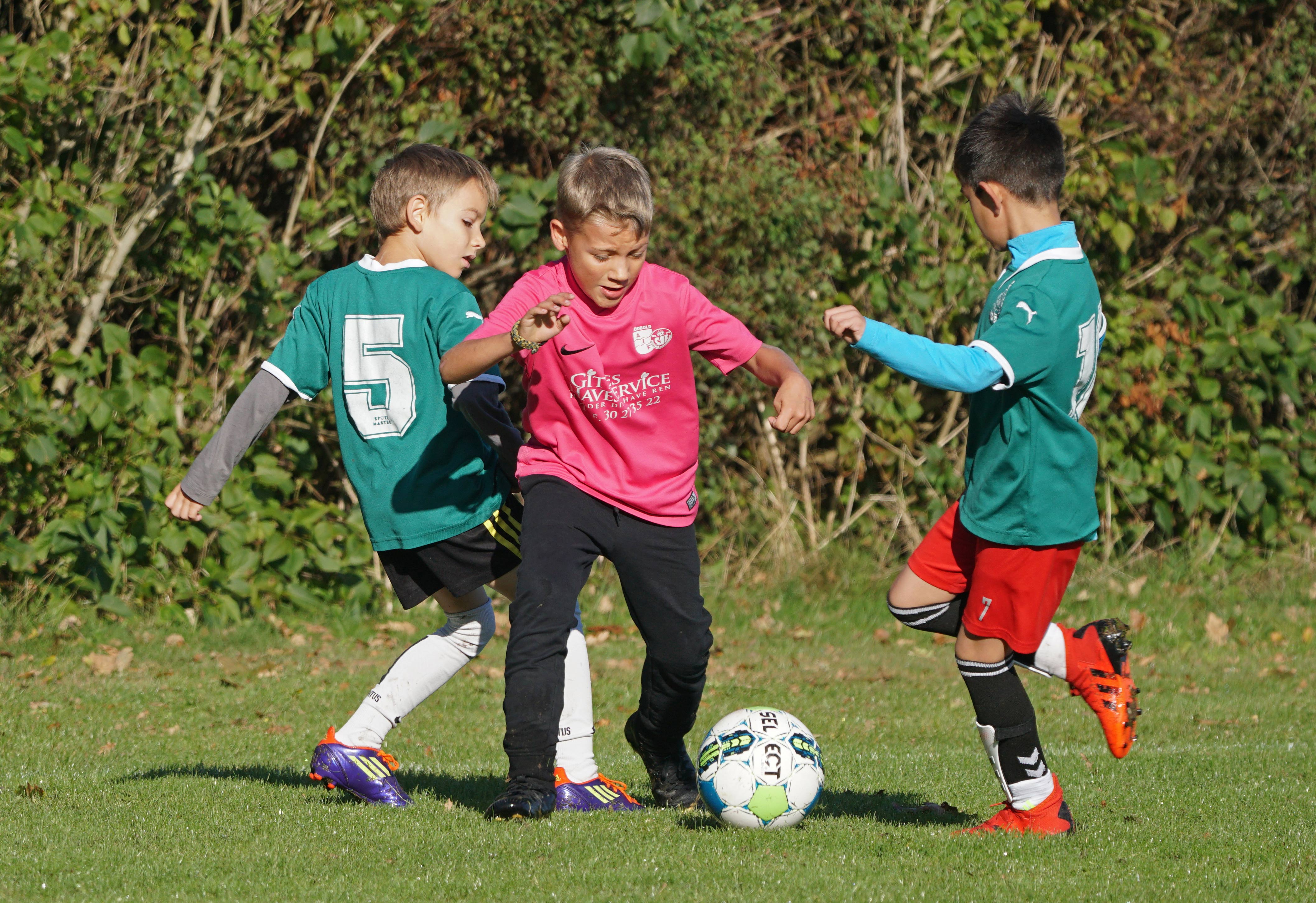 Skovlund/Ansager U9 drenge mødte Krogager B på Skovlund Stadion søndag den 25. september 2022