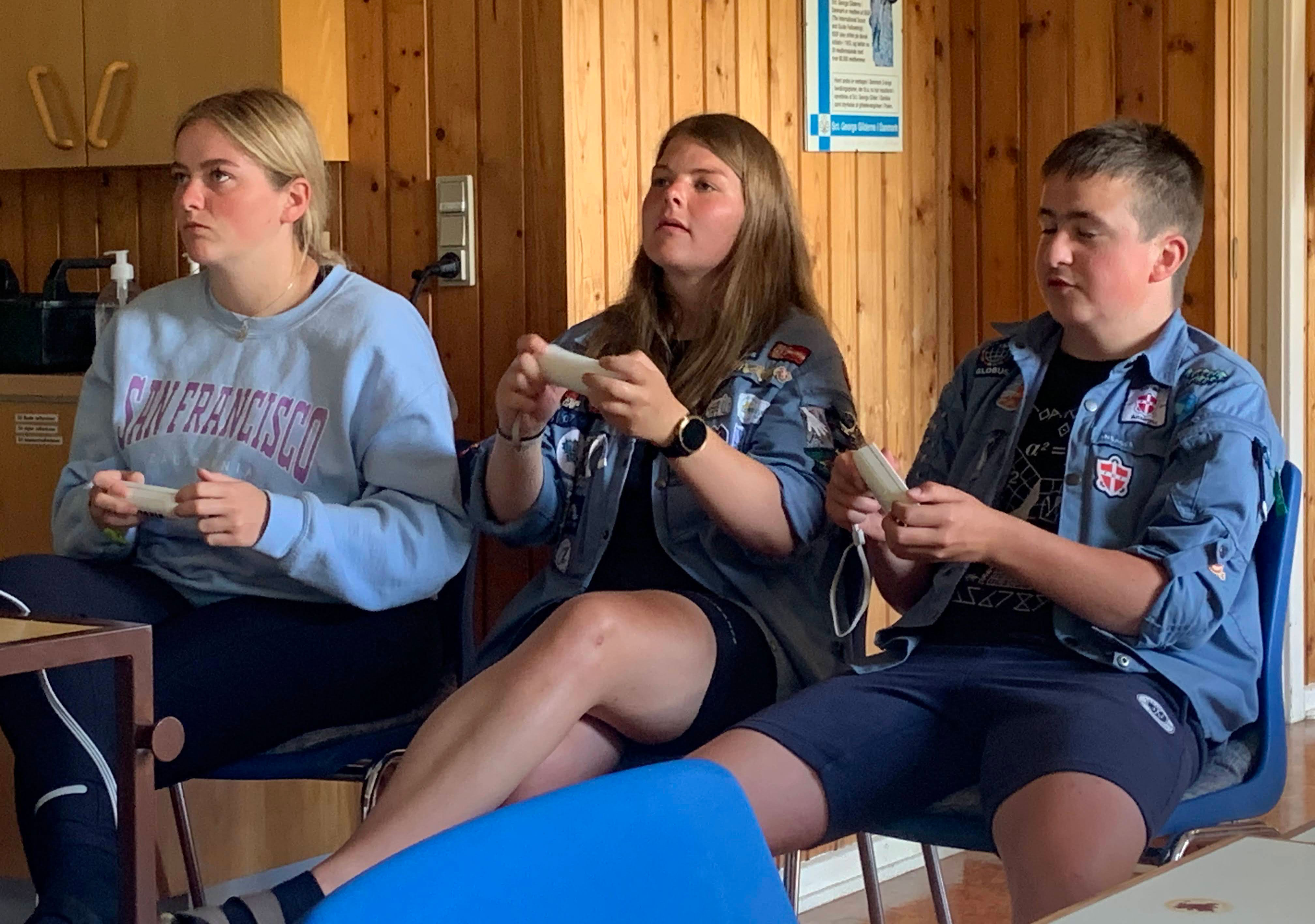Ansager FDF på sommerlejr 2023