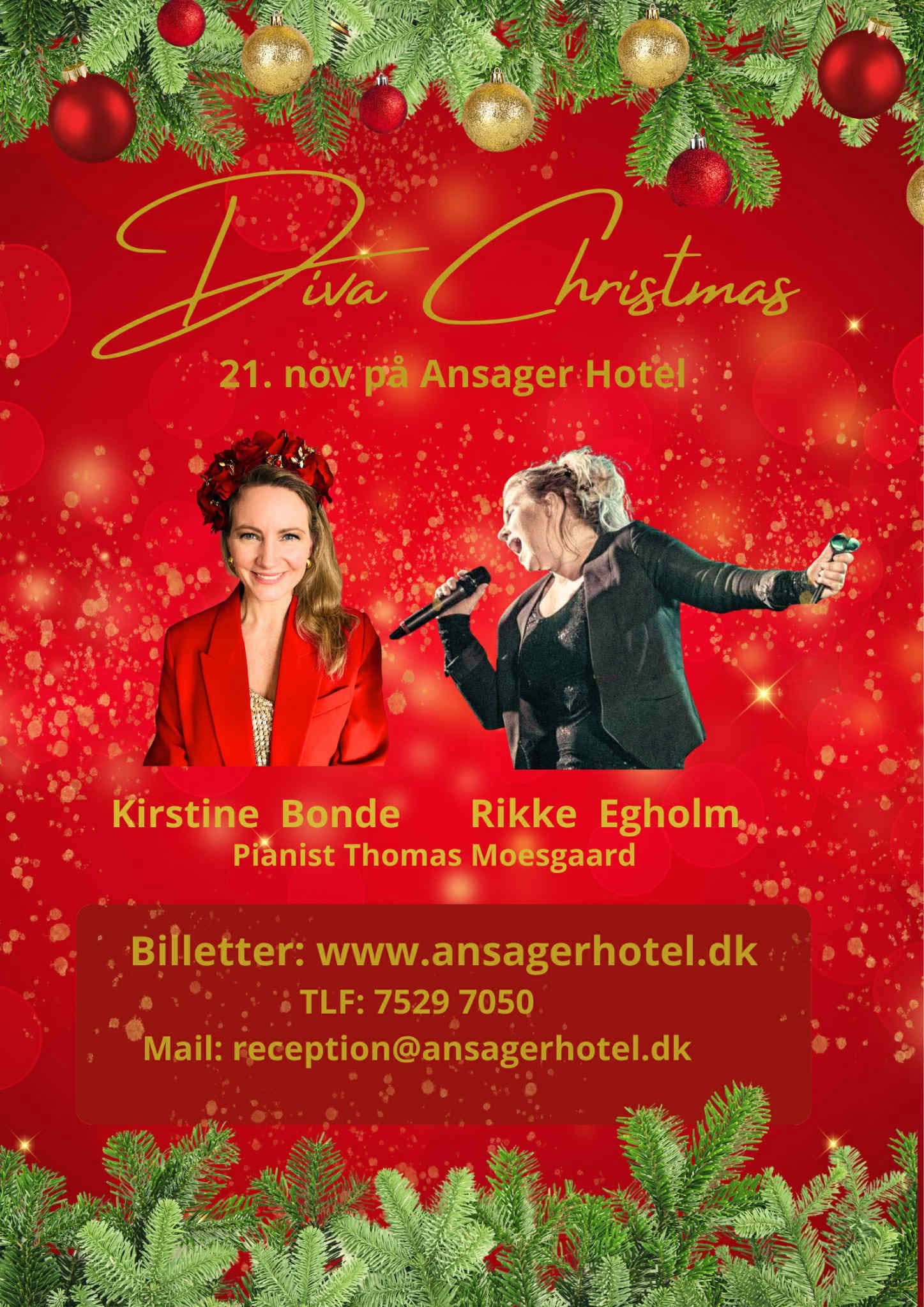 En musikalsk julefest med Diva Christmas